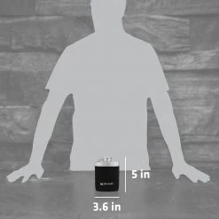 Stanley Master Unbreakable 8oz Hip Flask -Astral Shop FOUBK D8