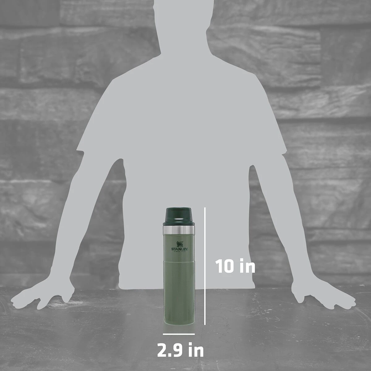 Stanley Classic Trigger Action Travel Mug 20oz 9 Stanley Classic Trigger Action Travel Mug 20oz - Image 7