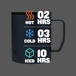Stanley Stay Hot 12oz Titanium Camp Mug -Astral Shop NIG D10