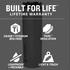 Stanley Stay Hot 14oz Titanium Travel Mug -Astral Shop SAN D5 1